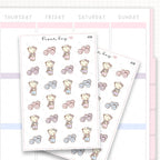 Dumbbell Sticker Sheet