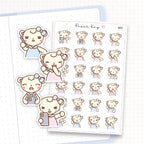 Phone Call Emotions Sticker Sheet