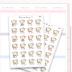 Phone Call Emotions Sticker Sheet