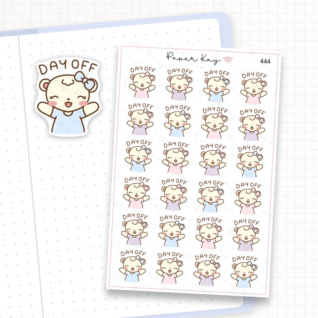 Day Off Sticker Sheet