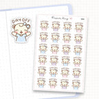 Day Off Sticker Sheet