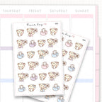 Hay Fever/Allergies Sticker Sheet