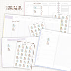 Safety Bubble/Isolation Sticker Sheet