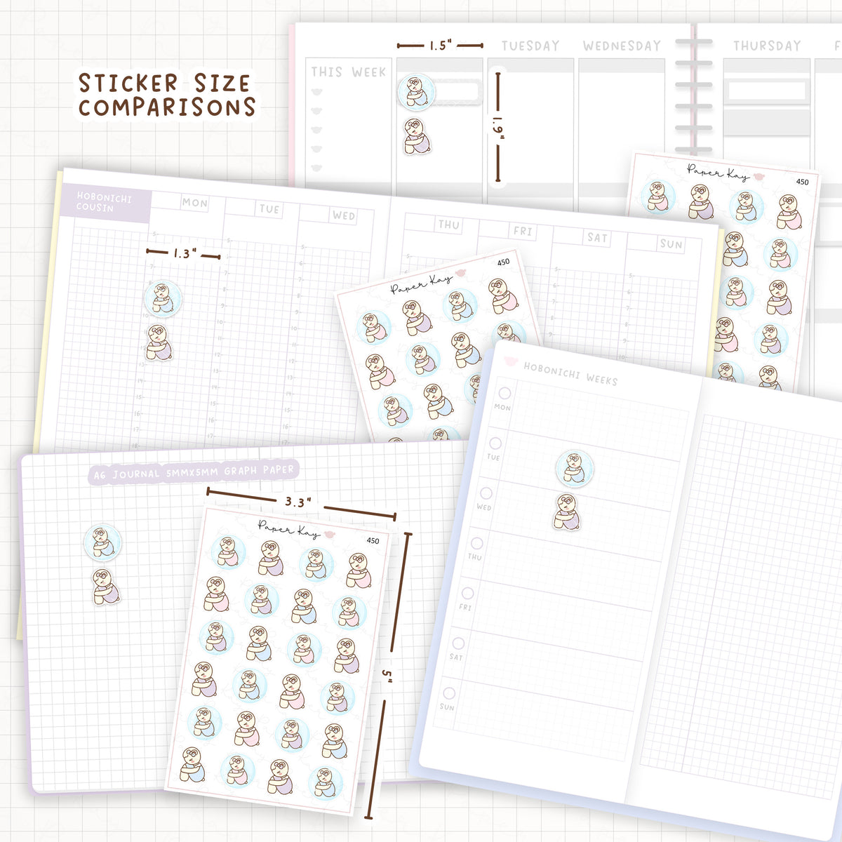 Safety Bubble/Isolation Sticker Sheet