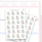 Safety Bubble/Isolation Sticker Sheet