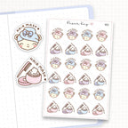 Hair Mask Sticker Sheet