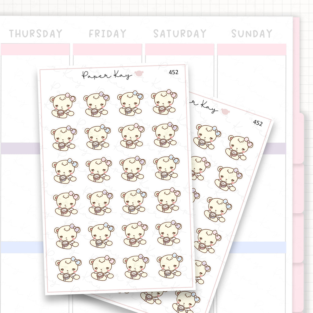 Waiting/Impatient Sticker Sheet