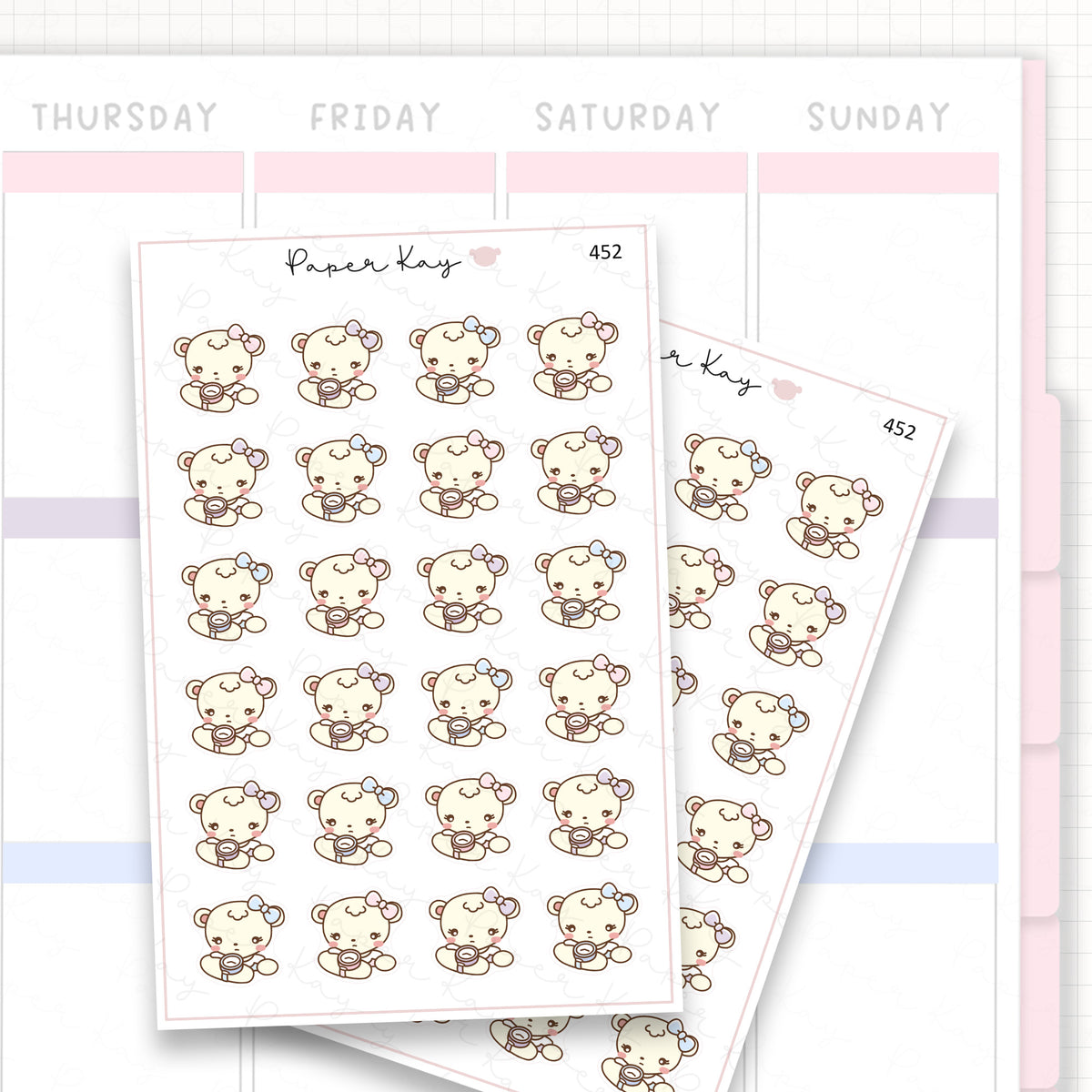 Waiting/Impatient Sticker Sheet