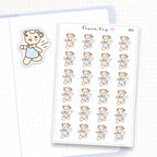 Running Late Sticker Sheet