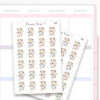 Running Late Sticker Sheet