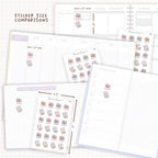 Wireless Earphones/Music Sticker Sheet