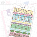 Birdhouse Washi Strip Sticker Sheet