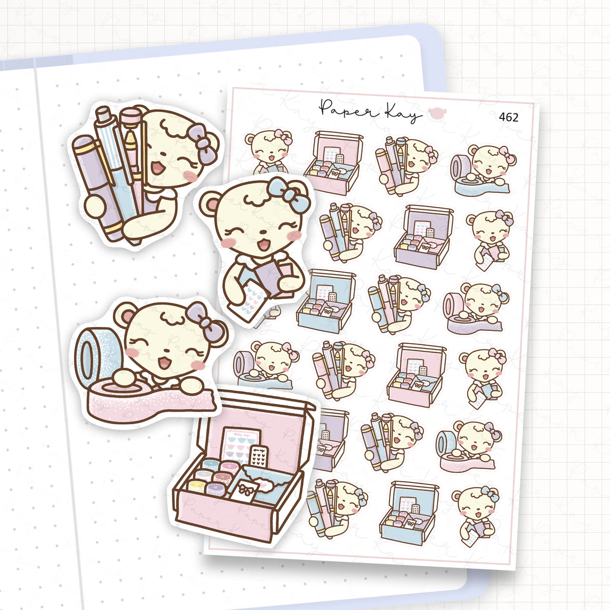 DTB Planner Goodies Sticker Sheet
