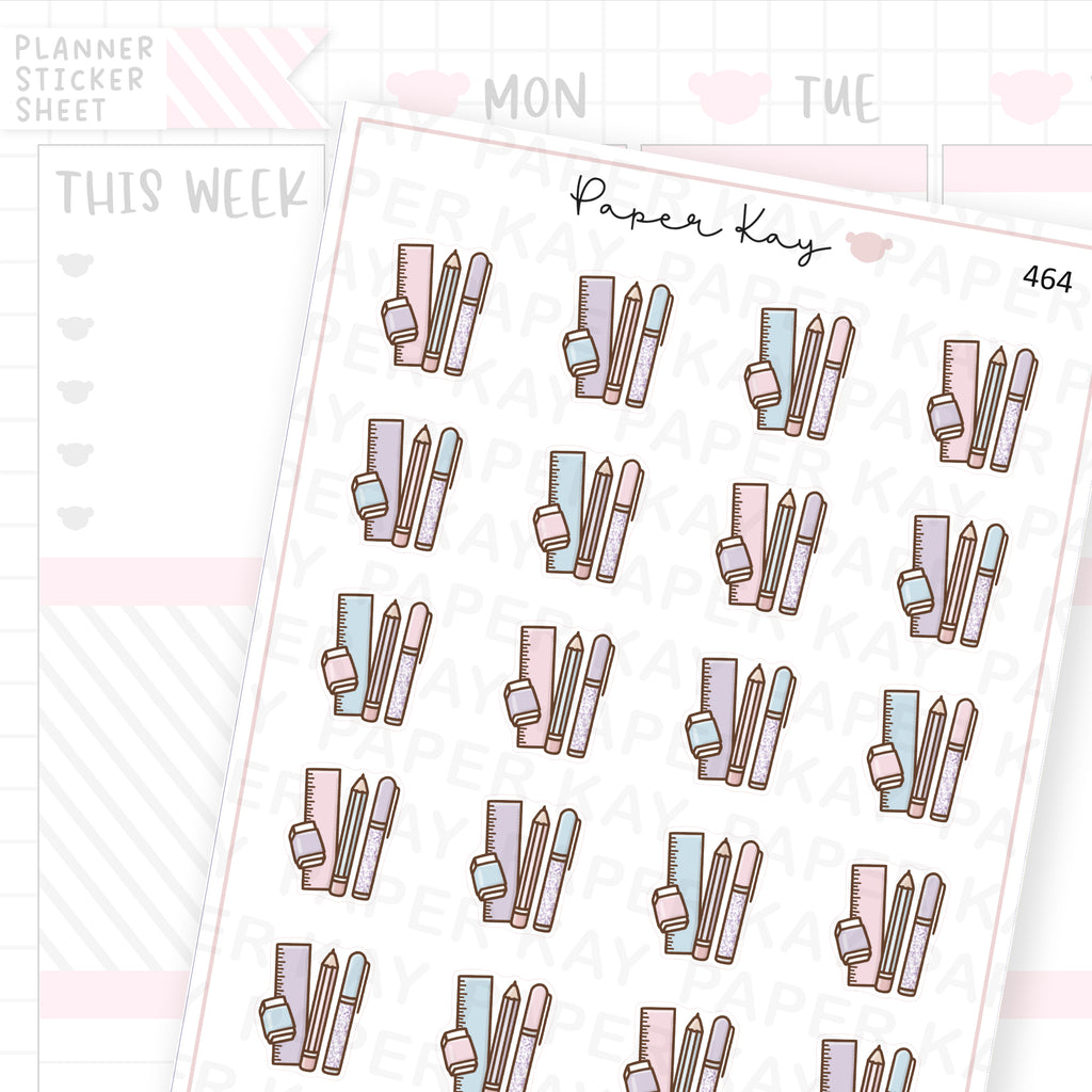 Stationery Sticker Sheet