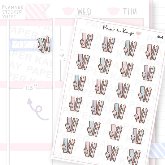 Stationery Sticker Sheet