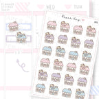 Cleaned House Sticker Sheet