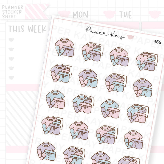 Pyjama Sticker Sheet