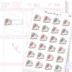 Hair Dryer Sticker Sheet