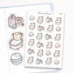 Bathing Sticker Sheet
