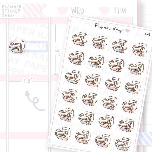 Mixing Bowl Sticker Sheet