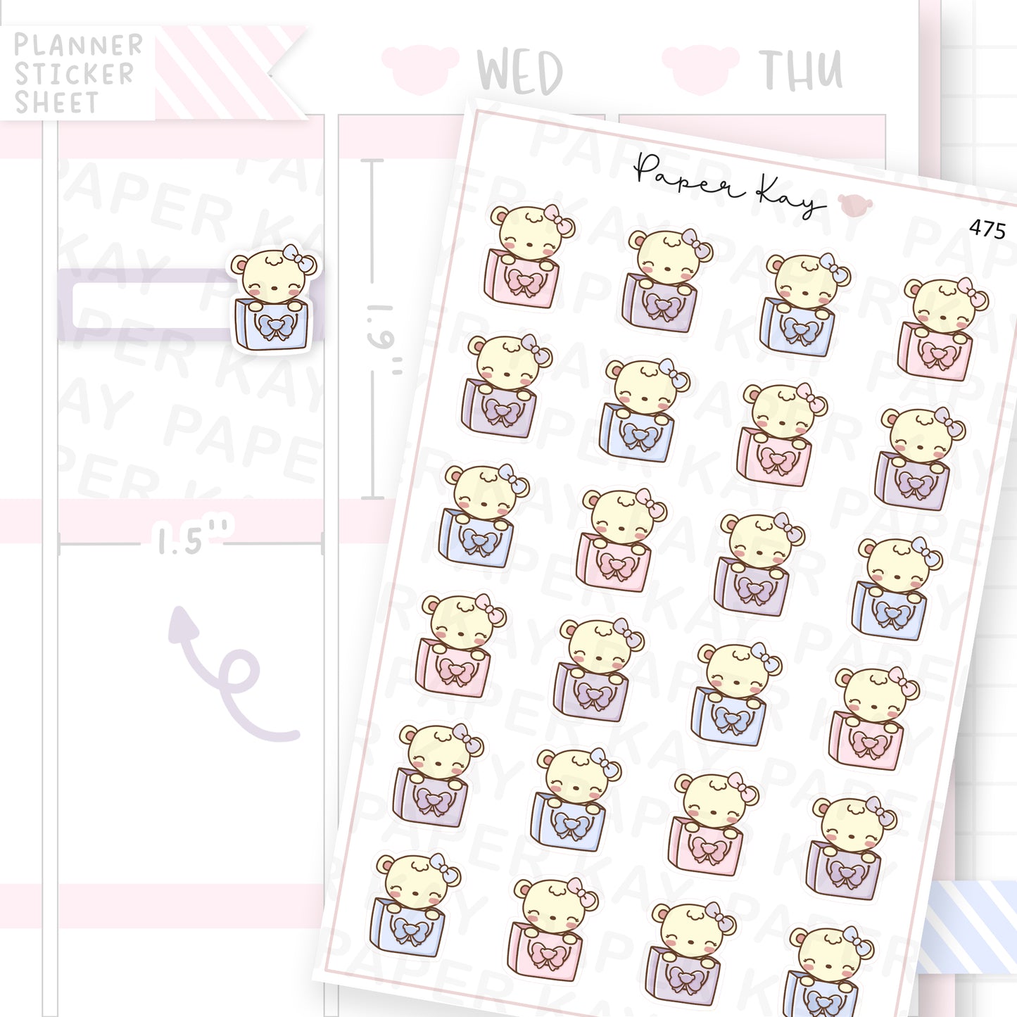 Shopping Bag Sticker Sheet