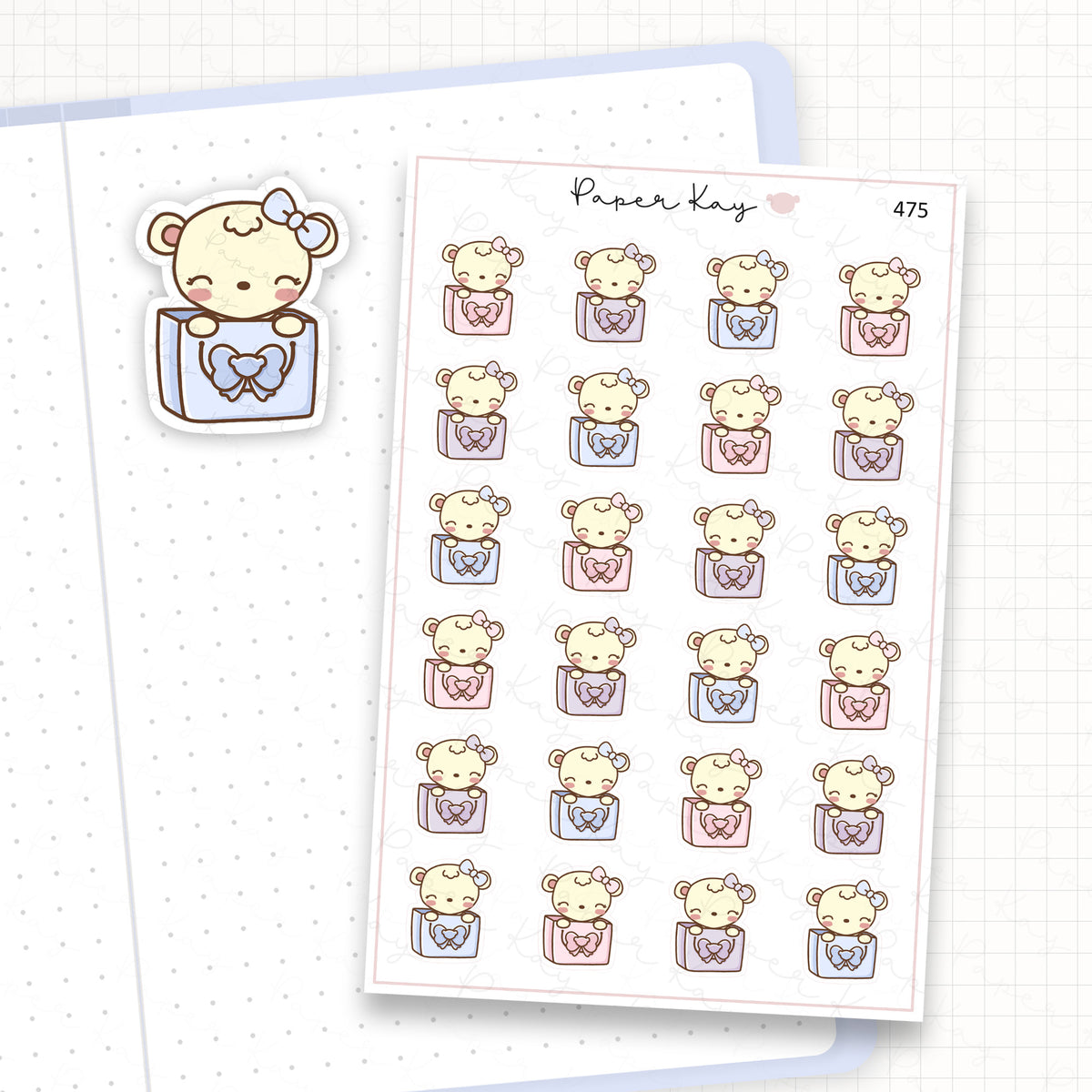 Shopping Bag Sticker Sheet