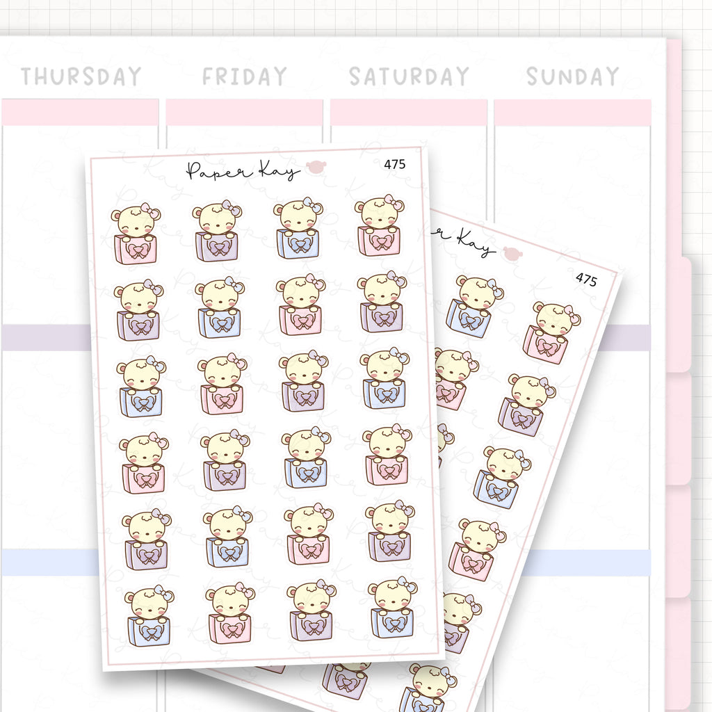 Shopping Bag Sticker Sheet