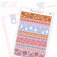 Cute Halloween Washi Strip Sticker Sheet