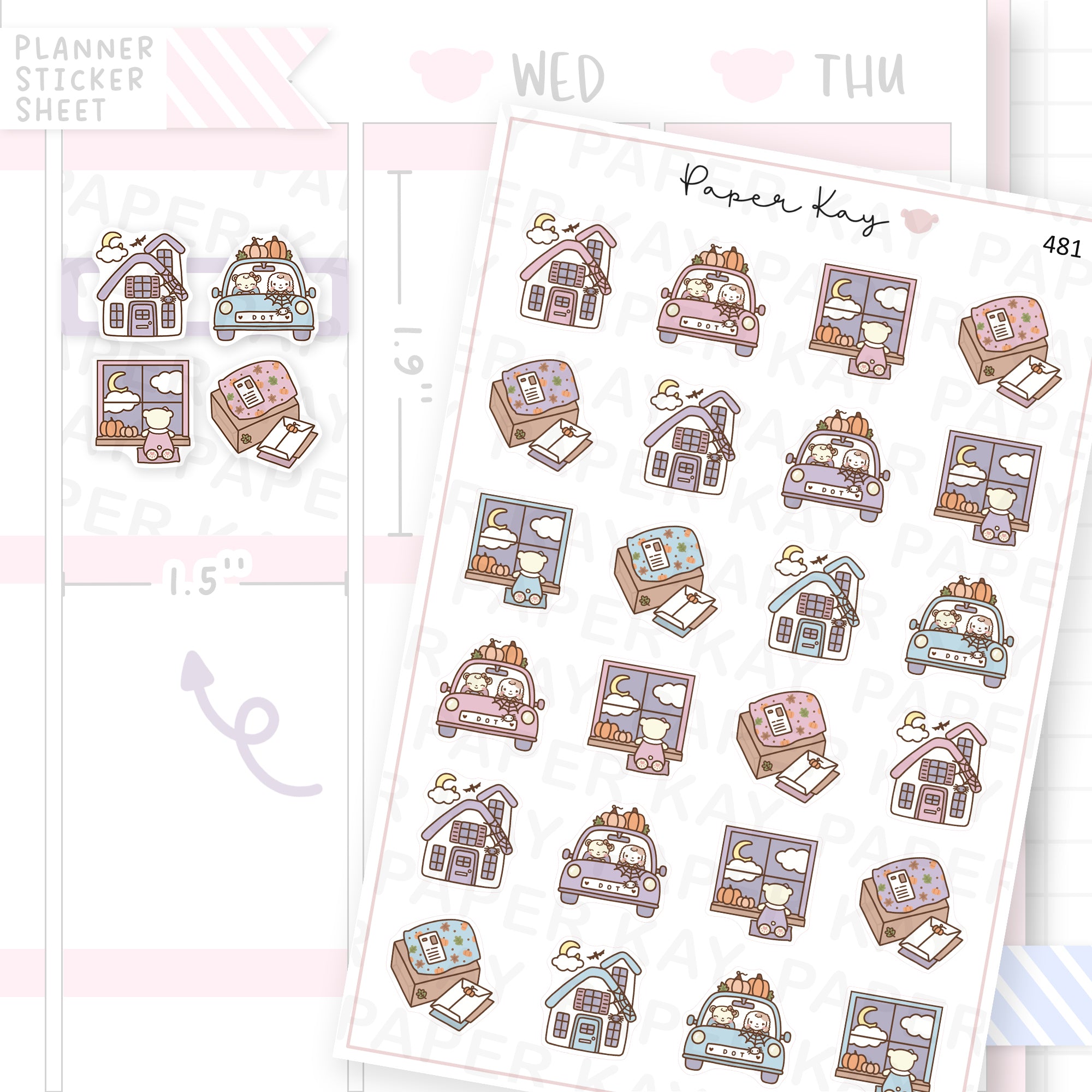Autumn Home Sticker Sheet