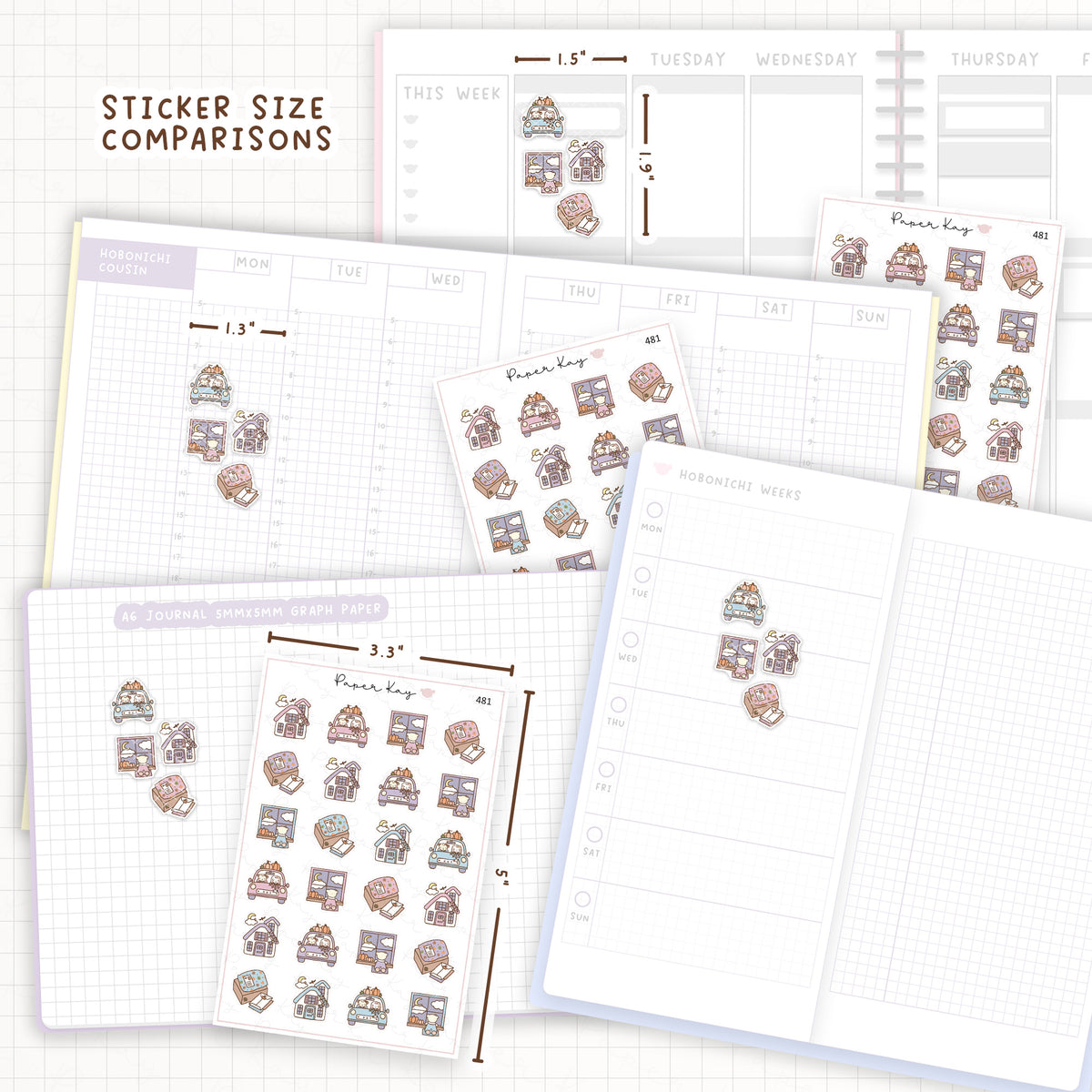 Autumn Home Sticker Sheet
