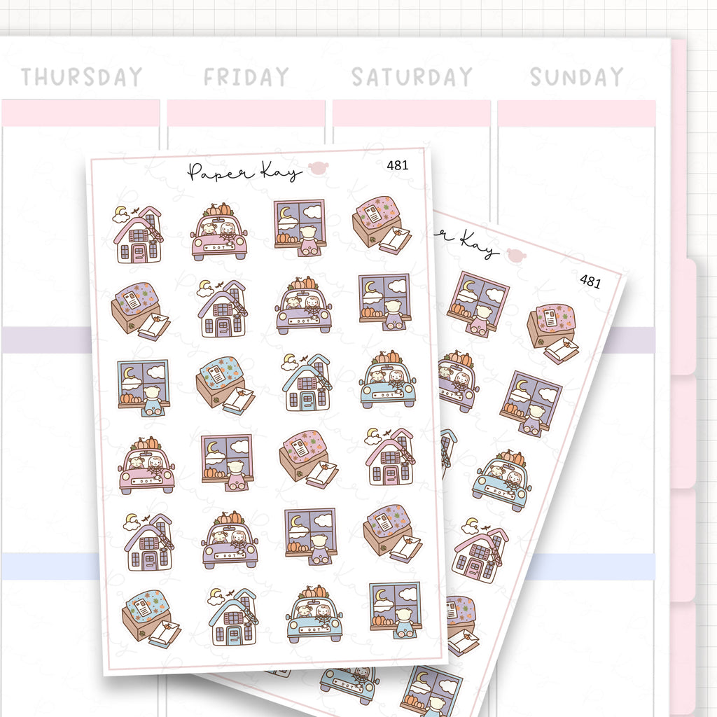Autumn Home Sticker Sheet