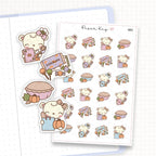 Pumpkin Pie Sticker Sheet