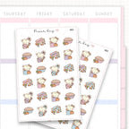 Pumpkin Pie Sticker Sheet