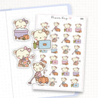 Pumpkins Sticker Sheet