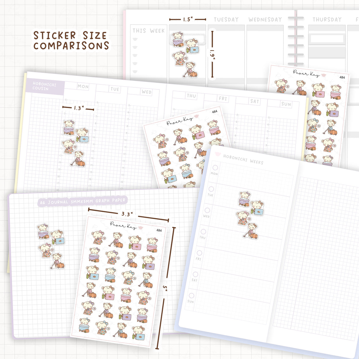 Pumpkins Sticker Sheet