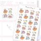 Autumn Pumpkins Sticker Sheet