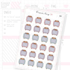 Autumn Pastel TV Sticker Sheet