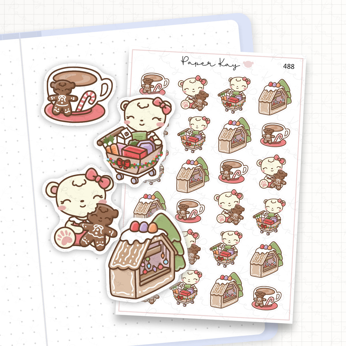 Festive DTB Sticker Sheet
