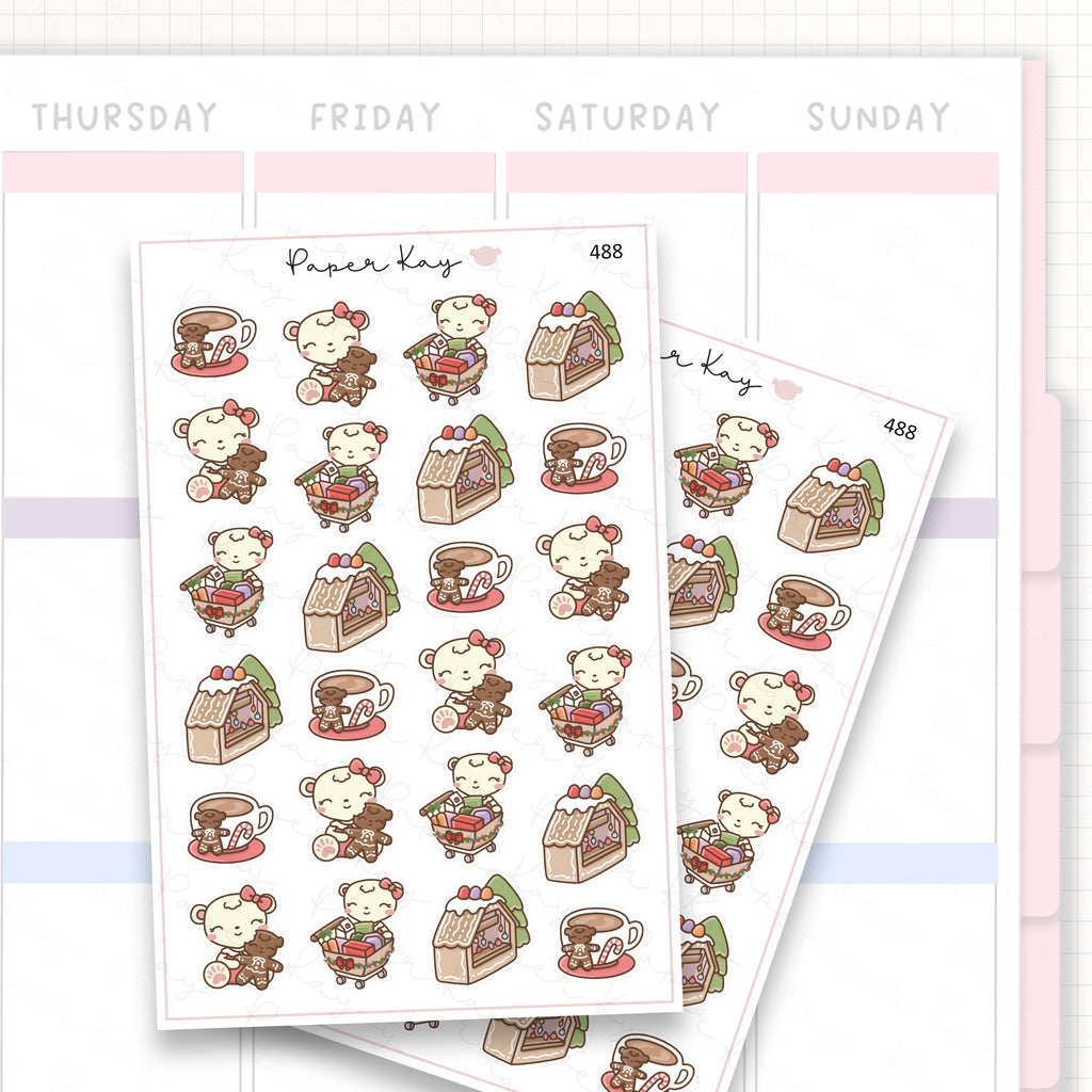 Festive DTB Sticker Sheet