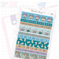 Cosy Washi Strip Sticker Sheet