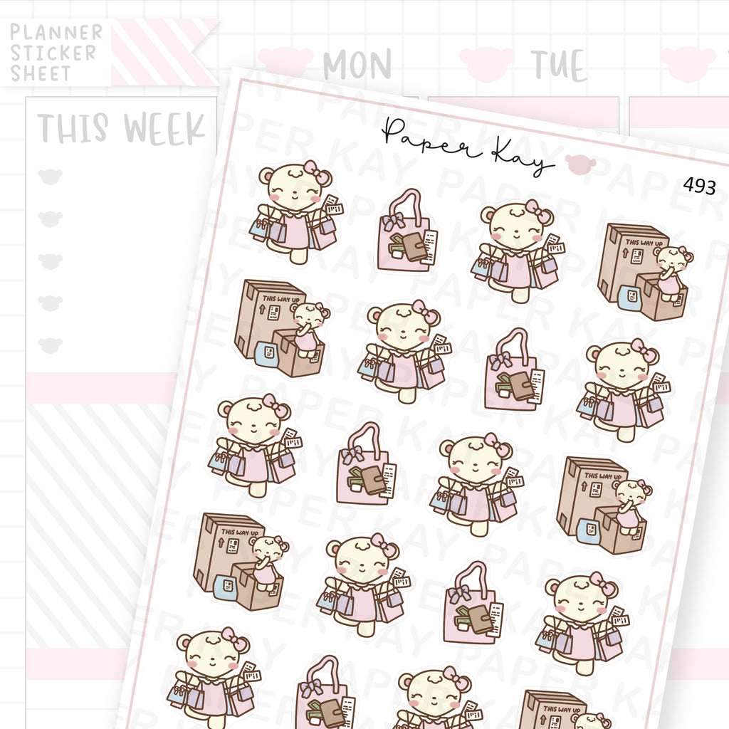 DTB Spending Spree Sticker Sheet