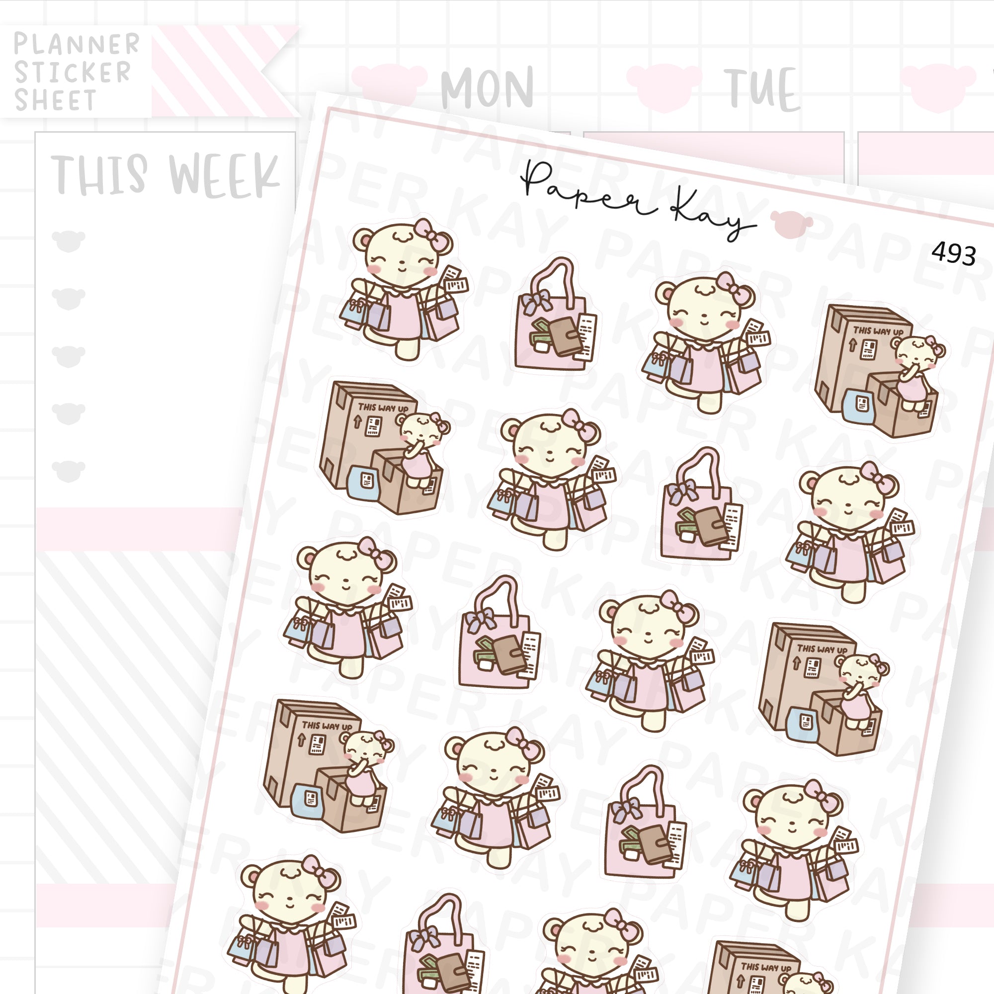 DTB Spending Spree Sticker Sheet
