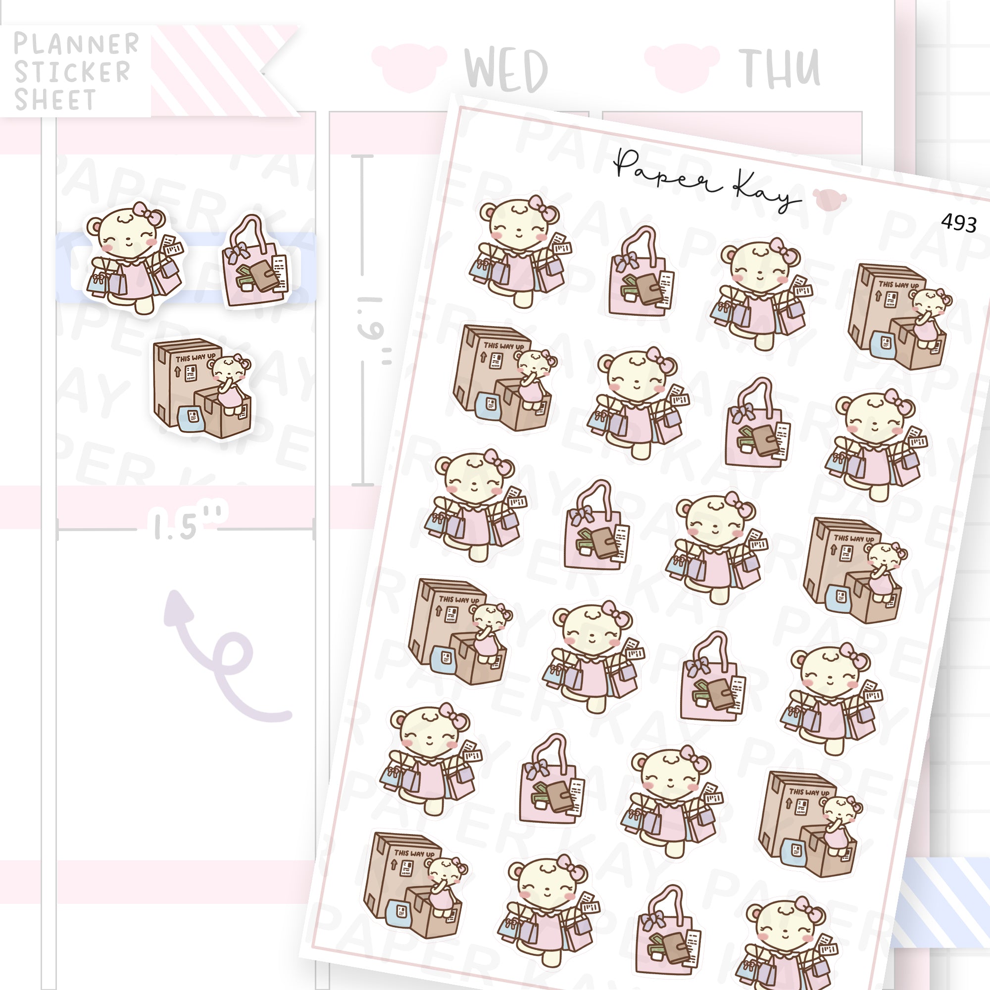 DTB Spending Spree Sticker Sheet