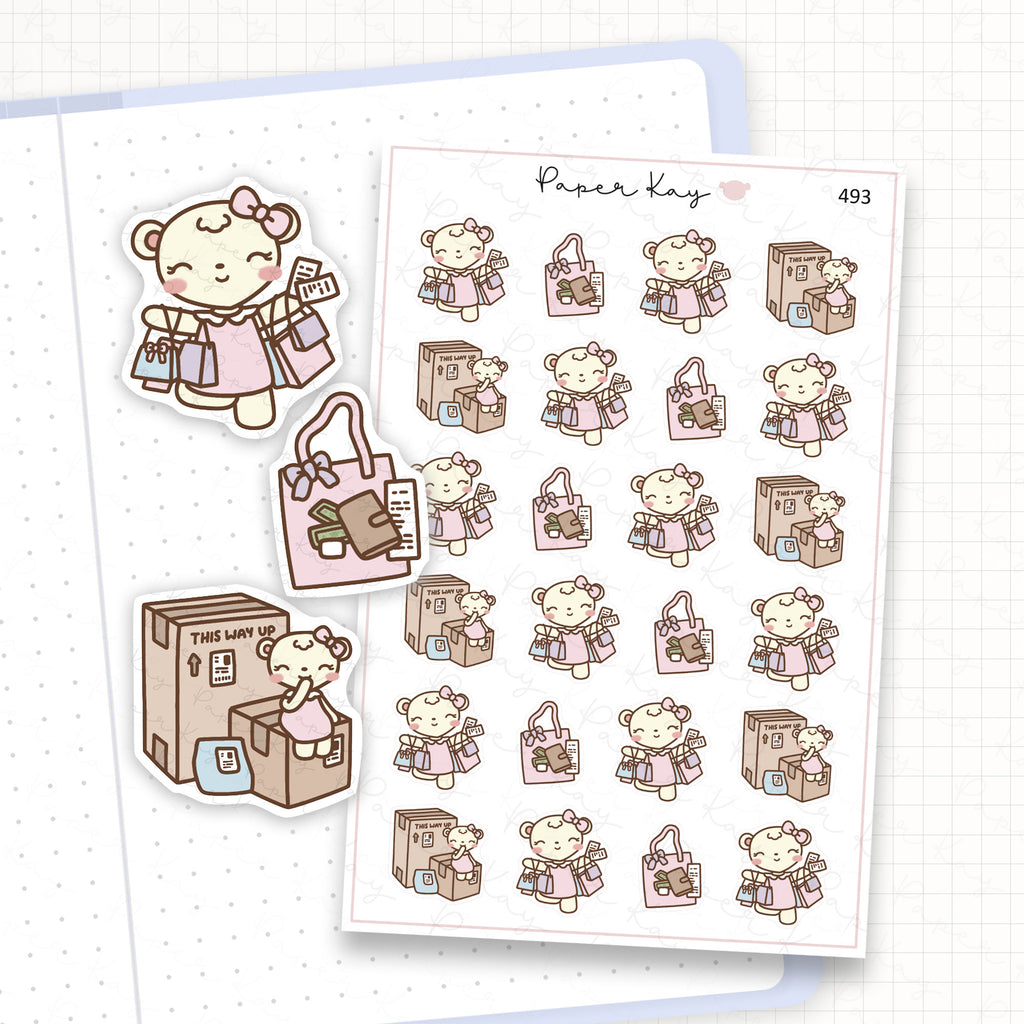 DTB Spending Spree Sticker Sheet