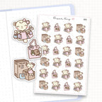 DTB Spending Spree Sticker Sheet