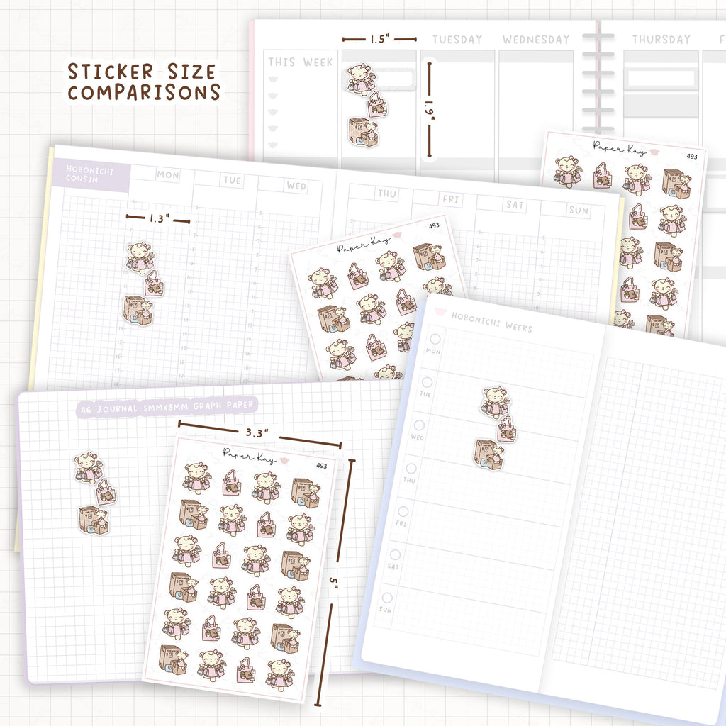 DTB Spending Spree Sticker Sheet