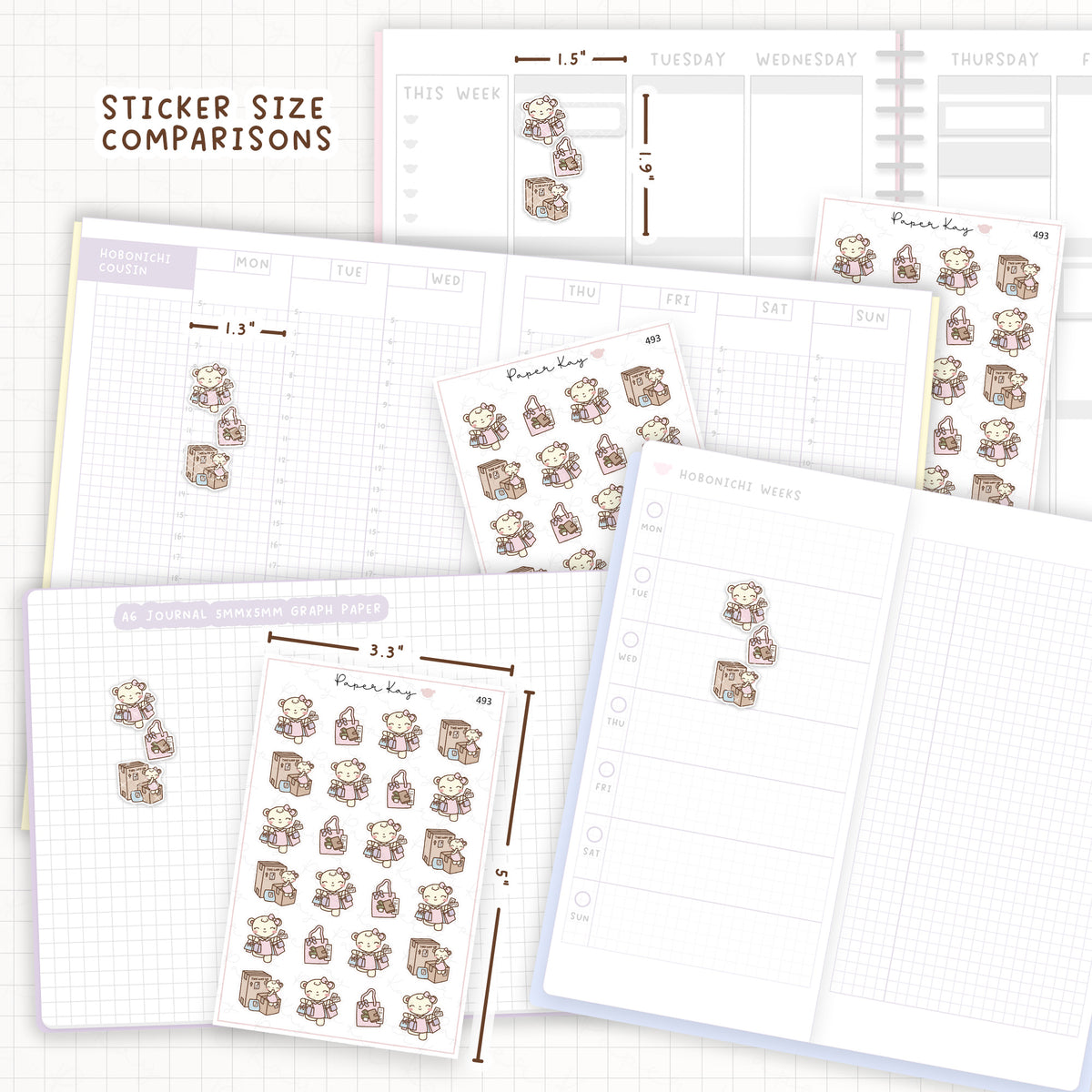 DTB Spending Spree Sticker Sheet