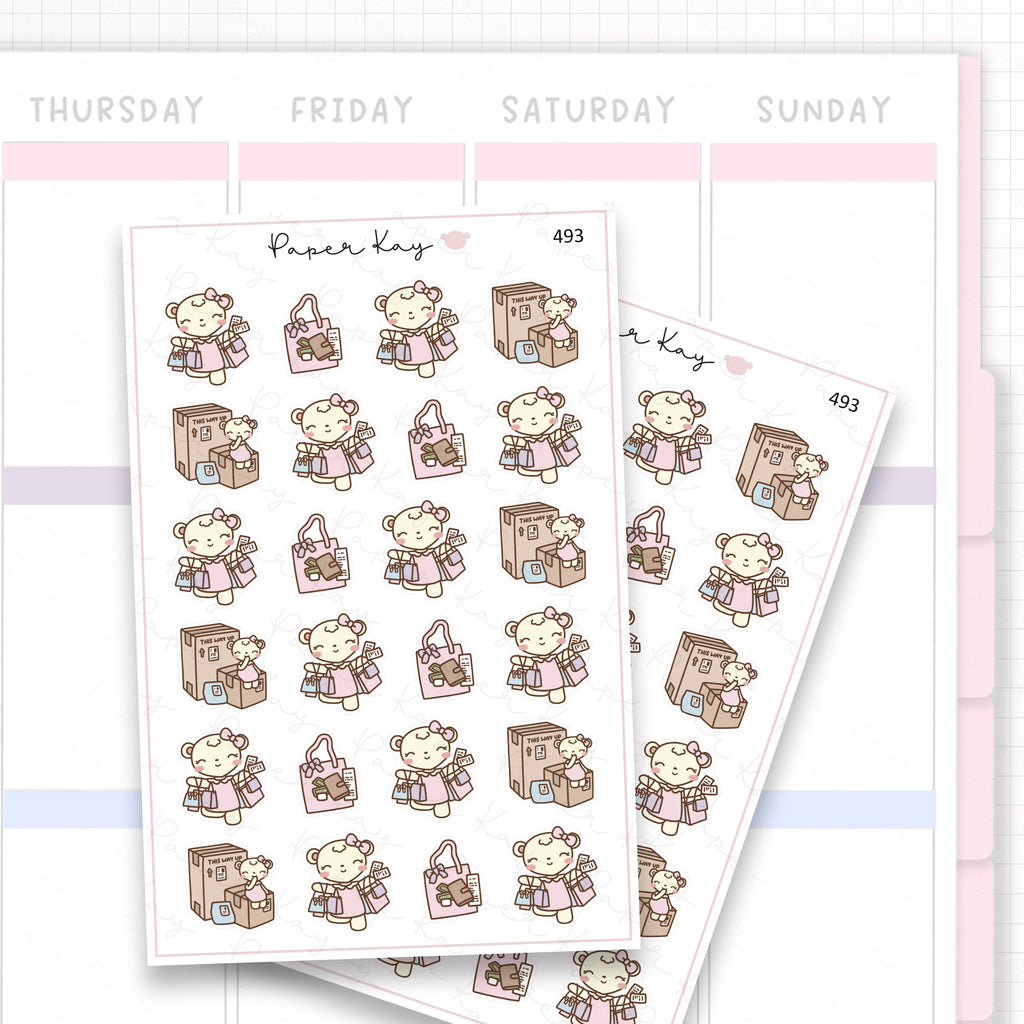 DTB Spending Spree Sticker Sheet