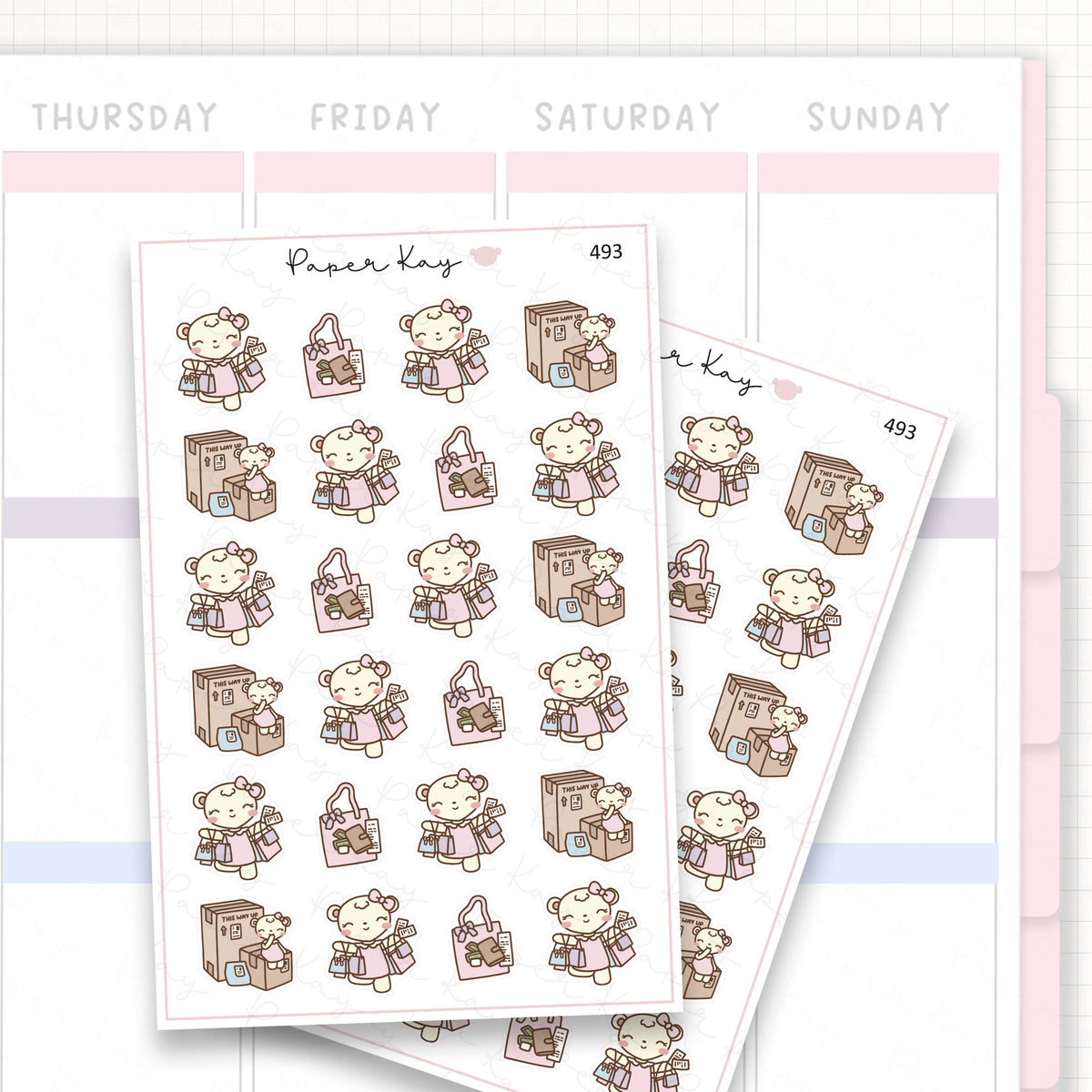 DTB Spending Spree Sticker Sheet