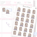 Buying Planner Supplies Sticker Sheet
